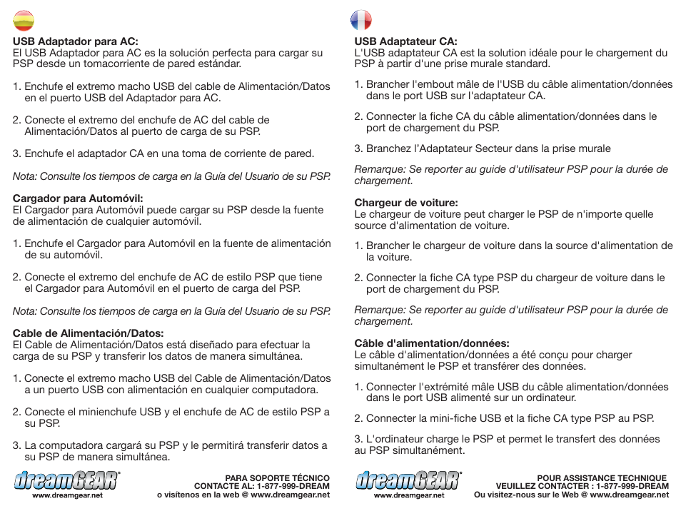 Dgpsps-1801 ug-p2 | DreamGEAR DGPSPS-1801 es User Manual | Page 2 / 2