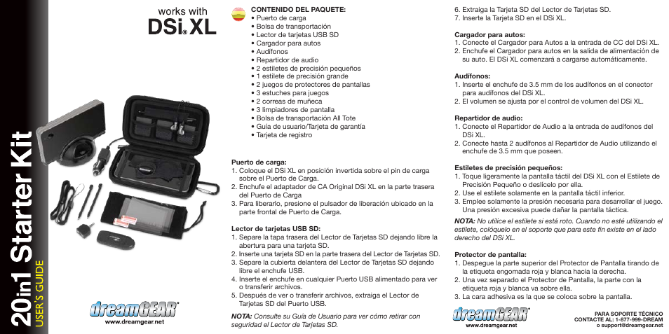 DreamGEAR DGDXL-2680 es User Manual | Page 2 / 3