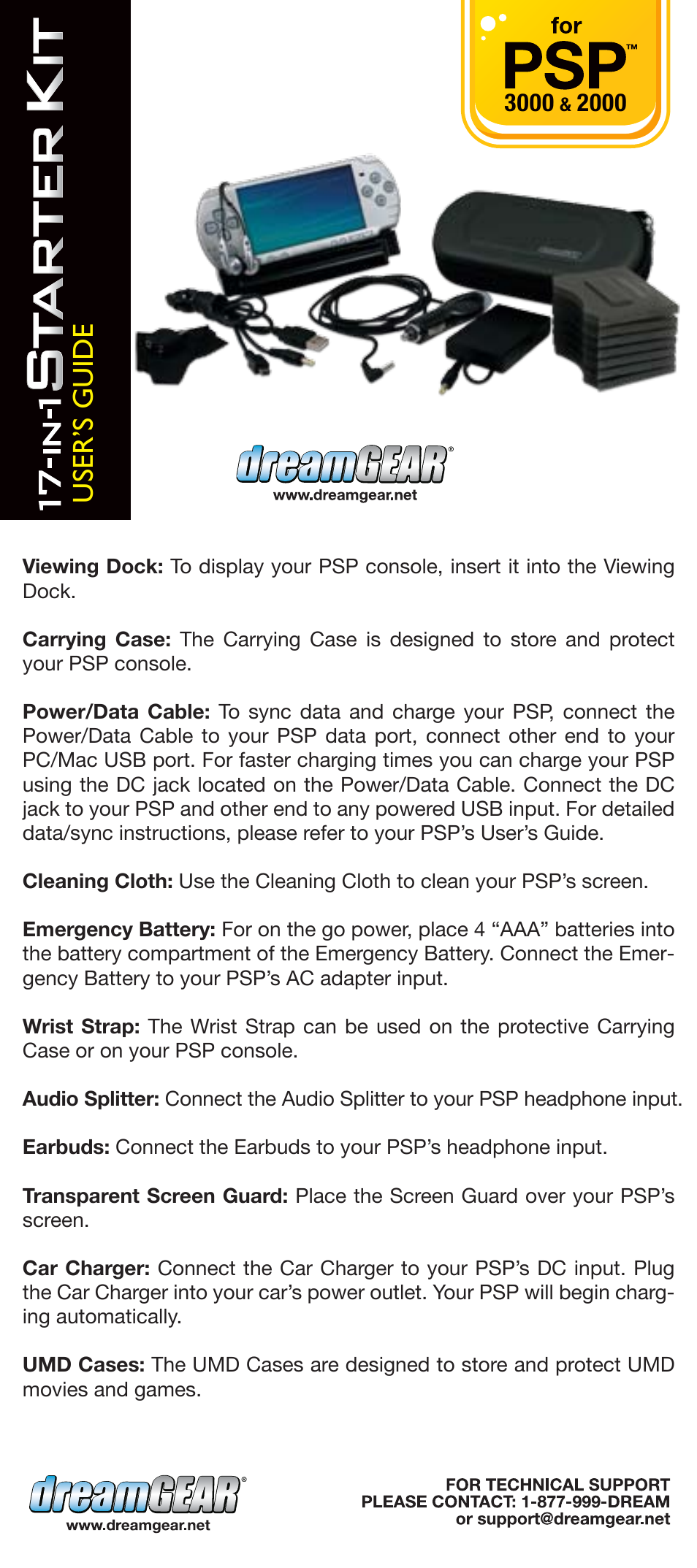 DreamGEAR DGPSPS-1806 User Manual | 1 page