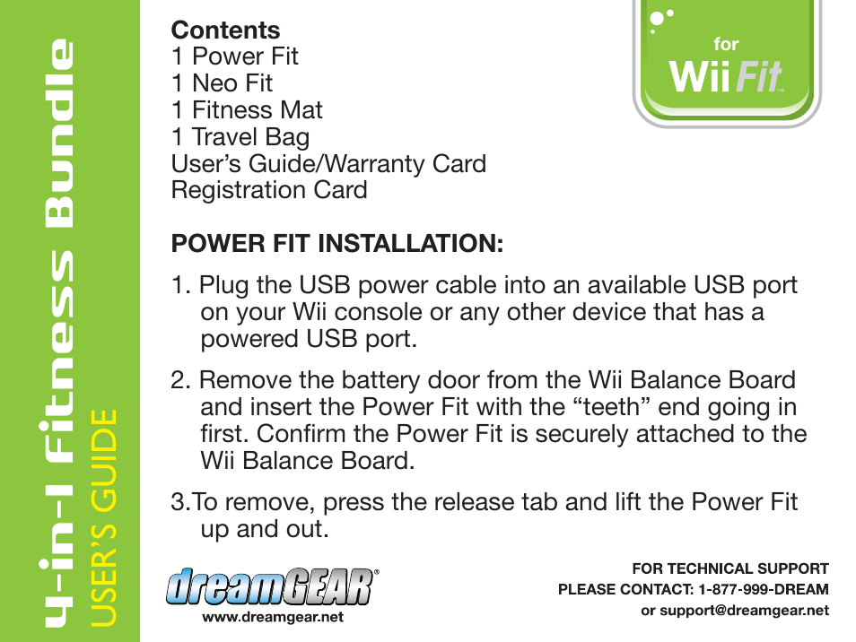 DreamGEAR DGWII-1118 User Manual | 1 page