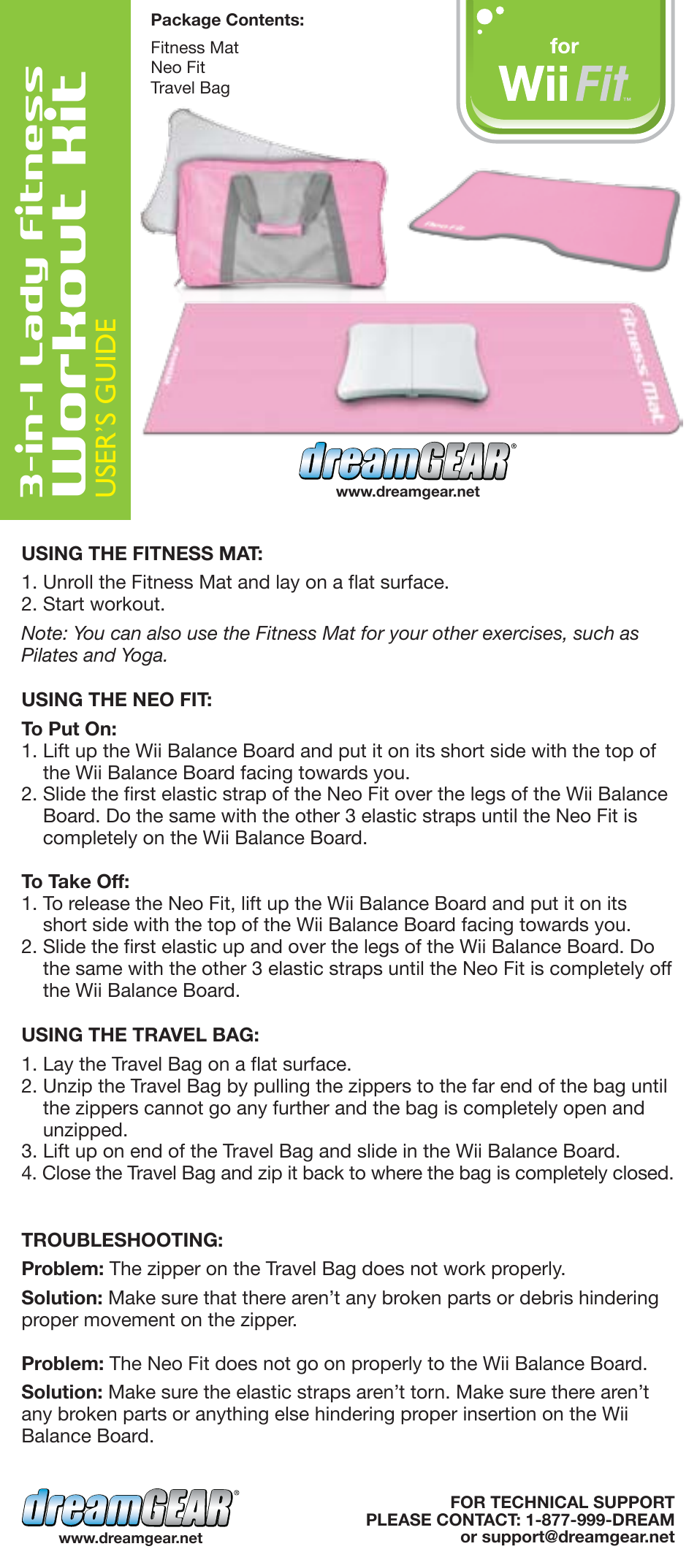 DreamGEAR DGWII-1150 User Manual | 1 page