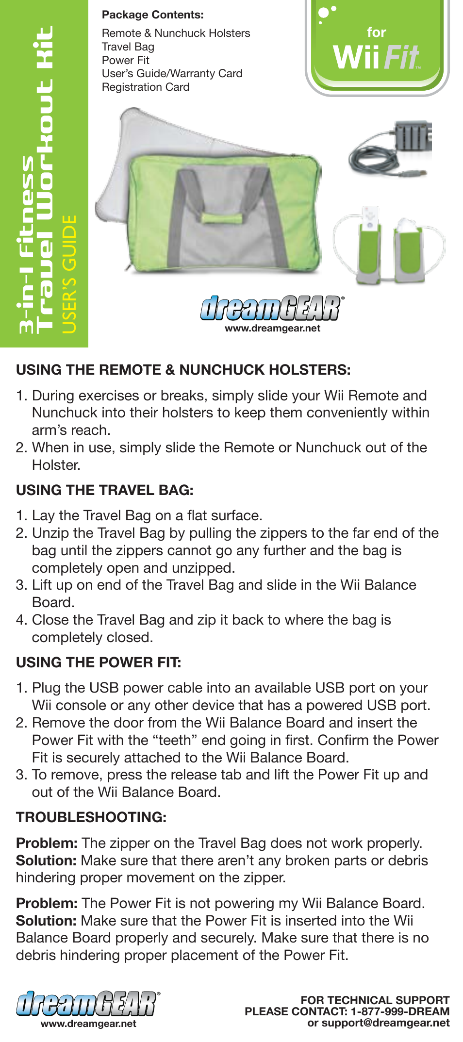 DreamGEAR DGWII-1161 User Manual | 1 page