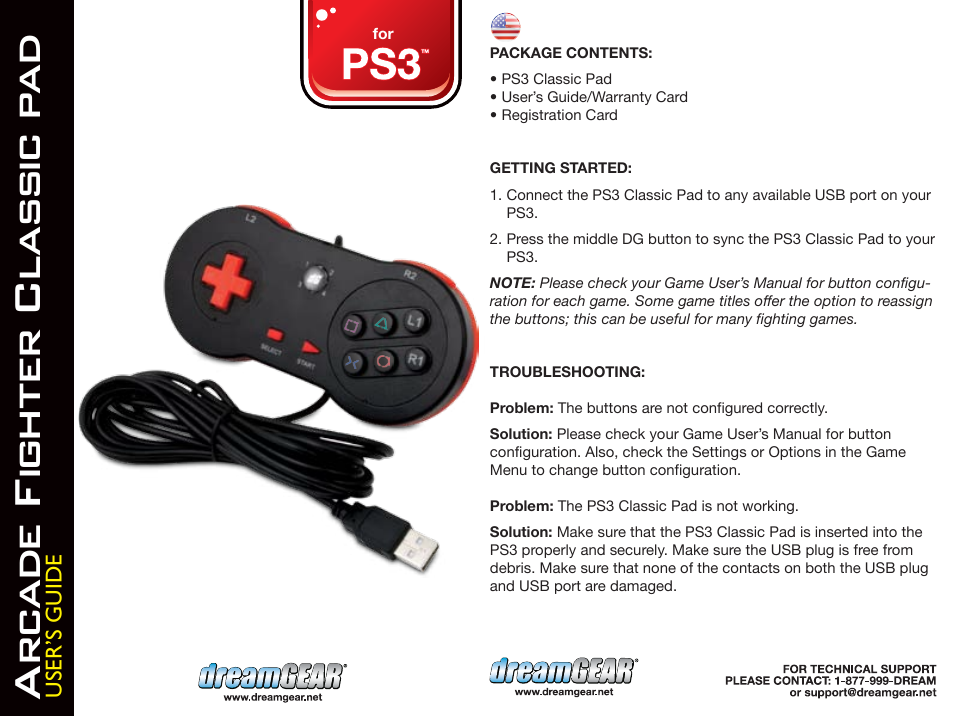 DreamGEAR DGPS3-1363 es User Manual | 2 pages