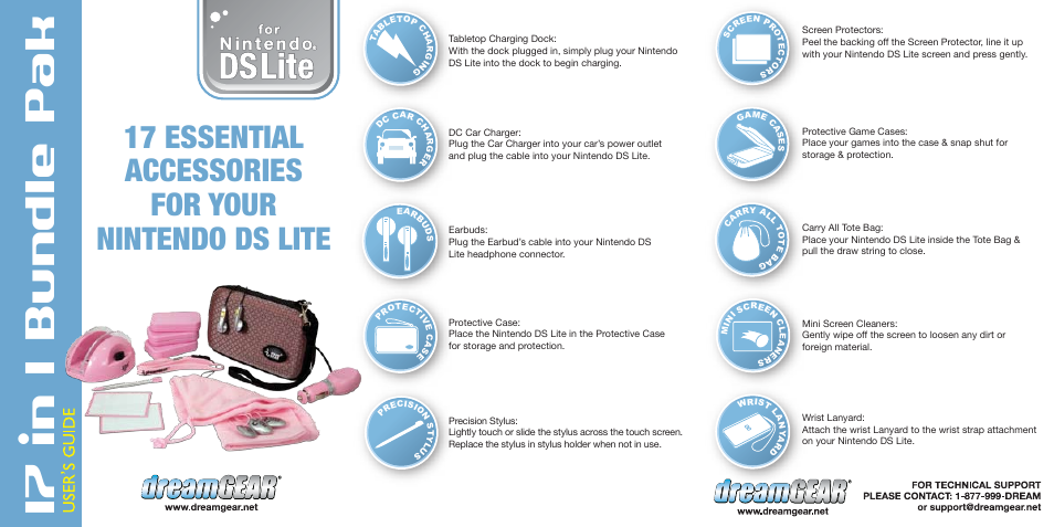 DreamGEAR DGDSL-907 User Manual | 1 page
