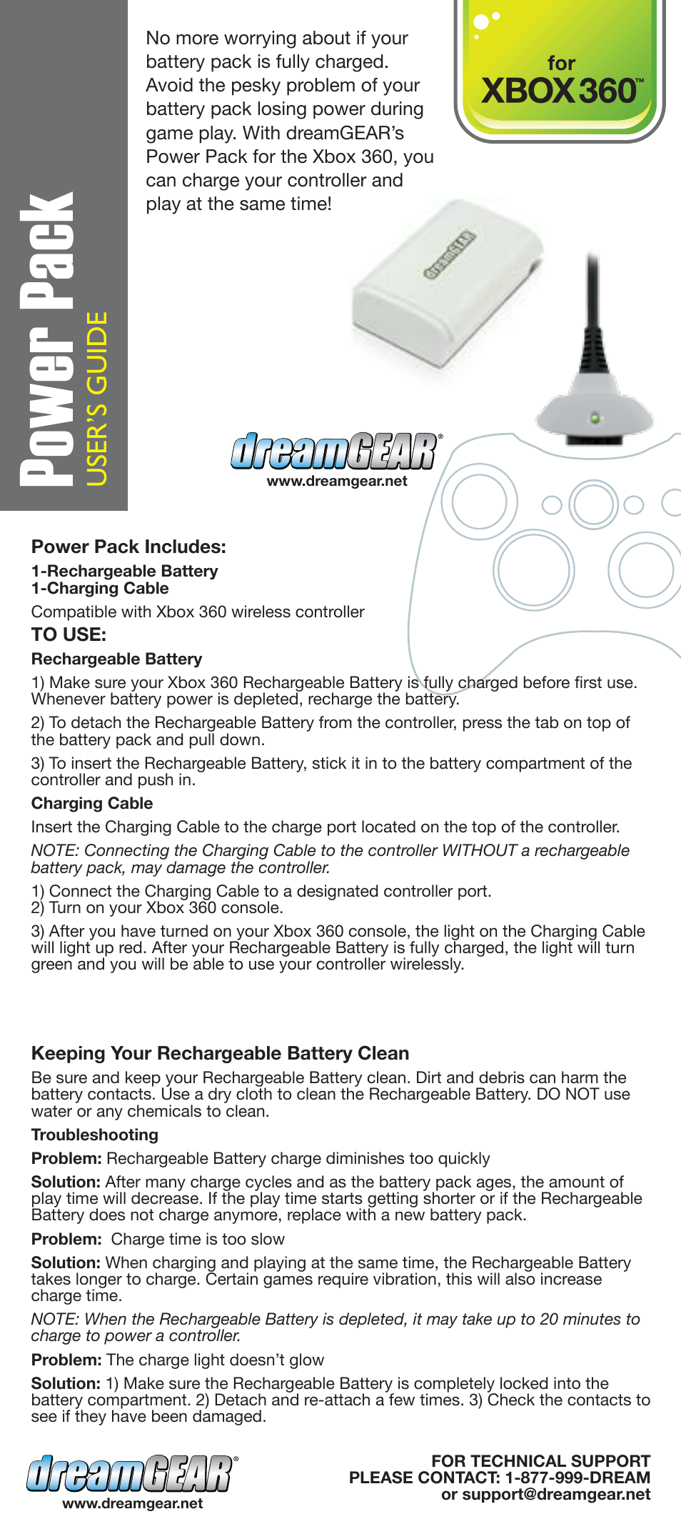 DreamGEAR DG360-273 User Manual | 1 page