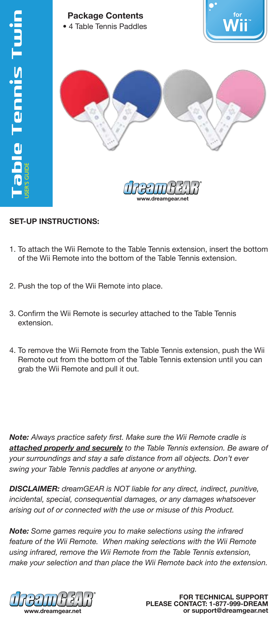 DreamGEAR DGWII-1119 User Manual | 1 page