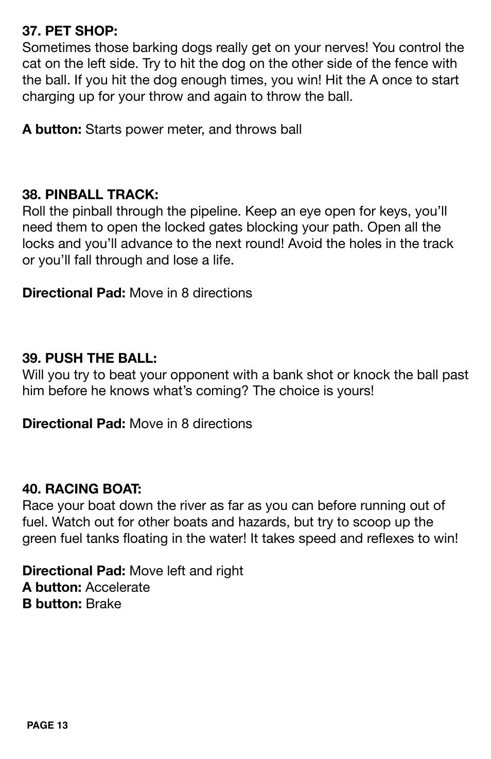 DreamGEAR DGUN-196 User Manual | Page 13 / 16