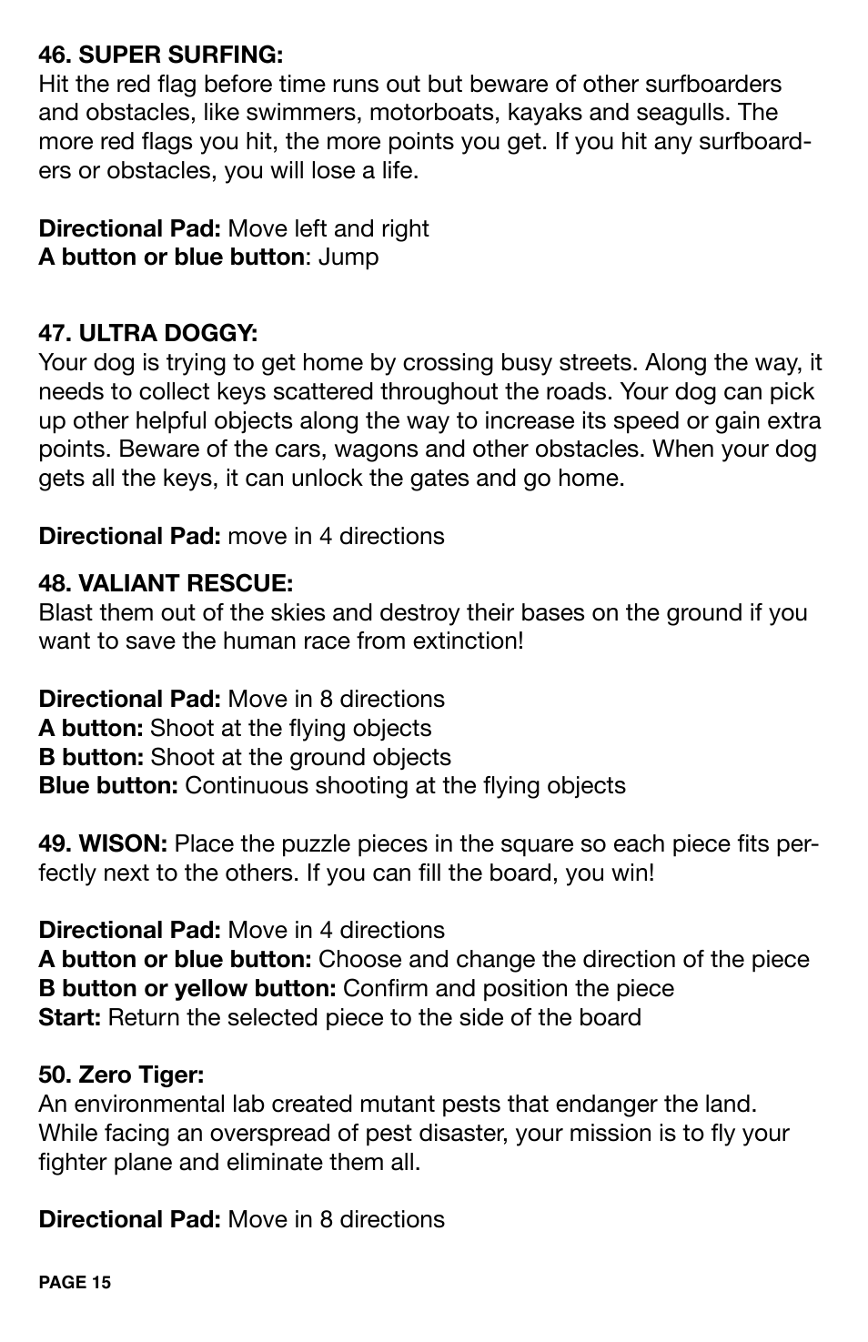DreamGEAR DGUN-196 User Manual | Page 15 / 16