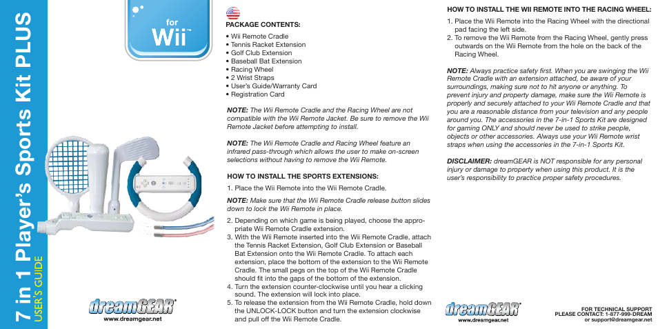 DreamGEAR DGWII-1275 es User Manual | 3 pages