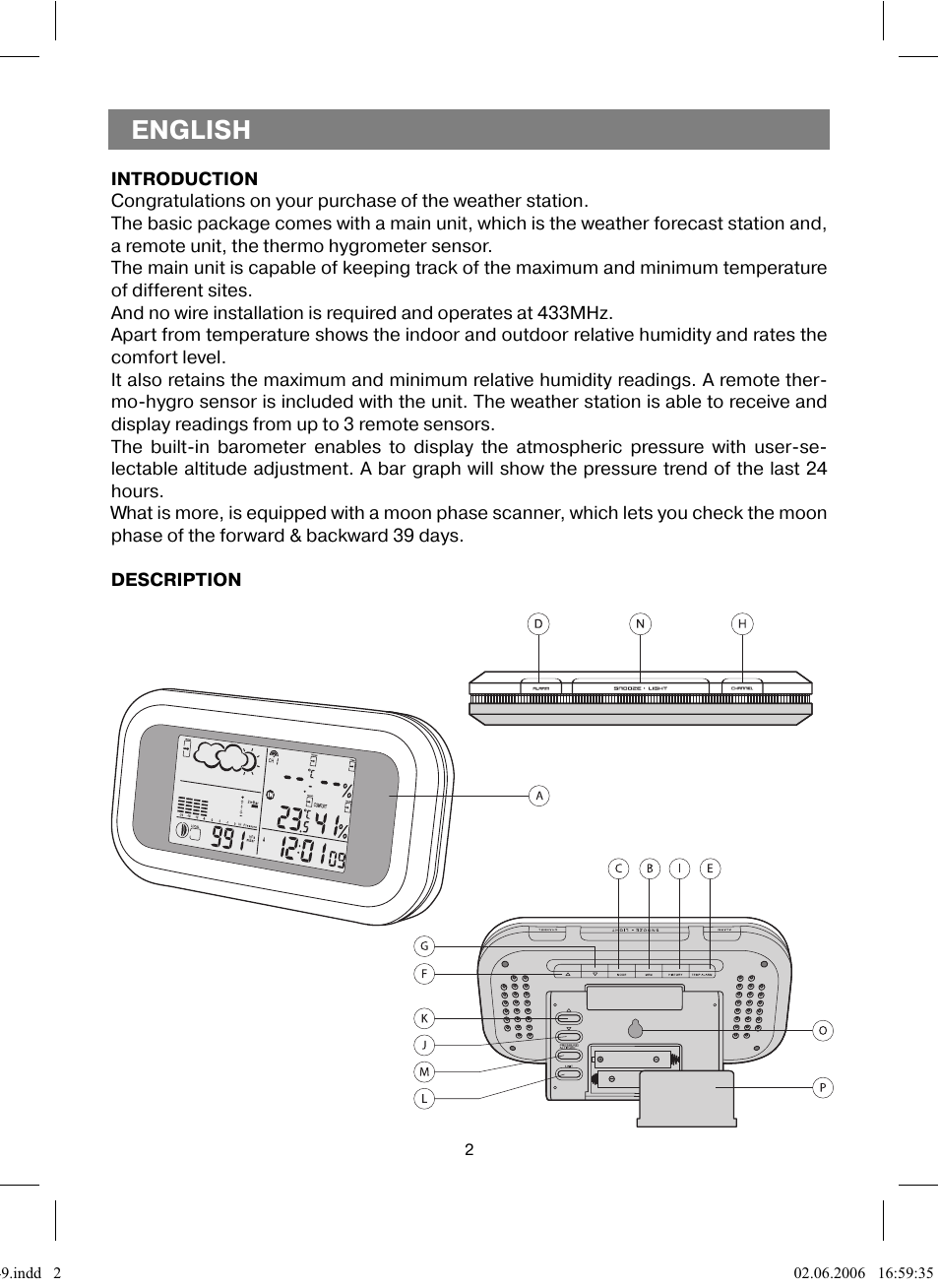 English | Vitek VT-3549 SR User Manual | Page 2 / 68