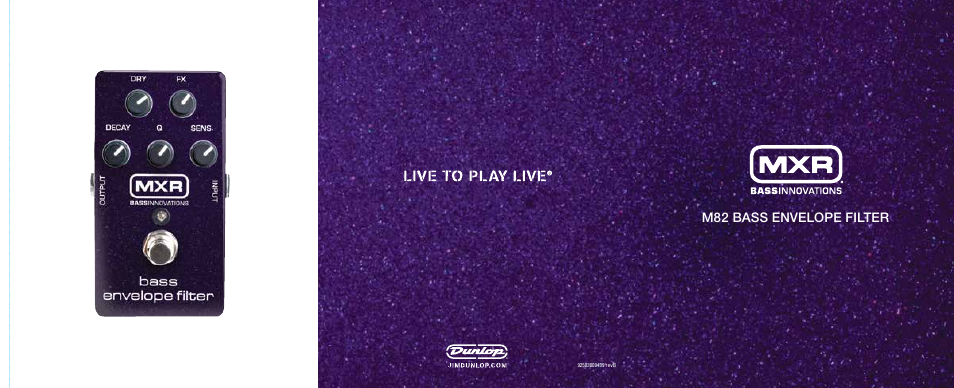 Dunlop Manufacturing M82 User Manual | 2 pages
