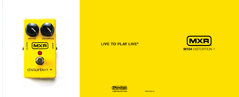 Dunlop Manufacturing M104 User Manual | 2 pages