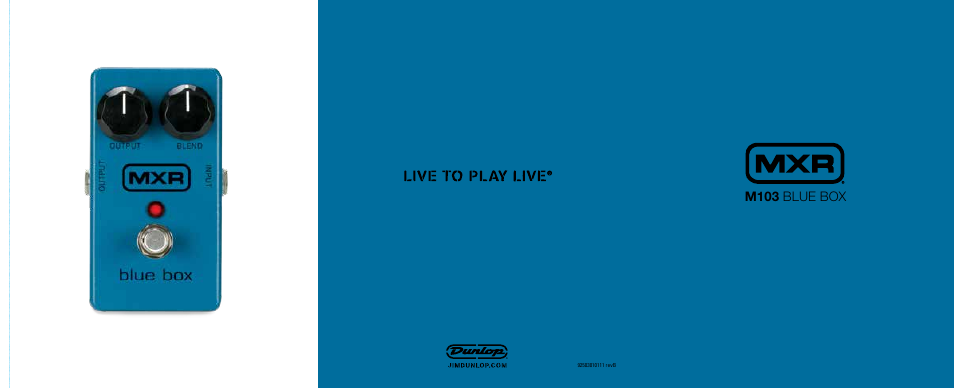 Dunlop Manufacturing M103 User Manual | 2 pages