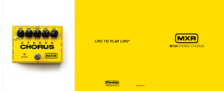 Dunlop Manufacturing M134 User Manual | 2 pages