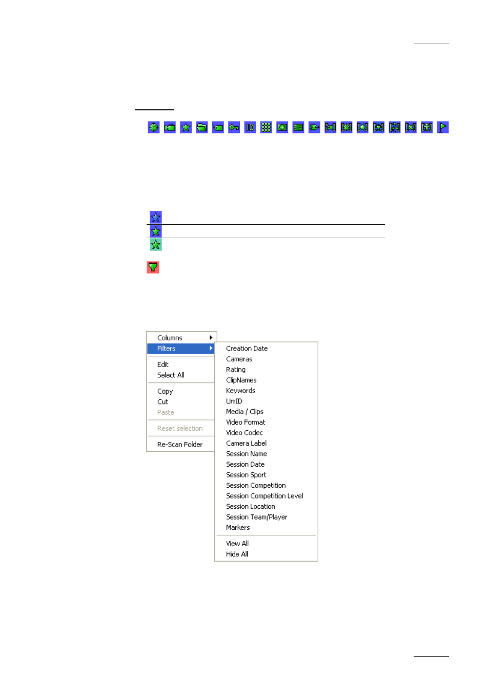 EVS Xfile Version 1.01 - December 2006 User Manual User Manual | Page 14 / 42