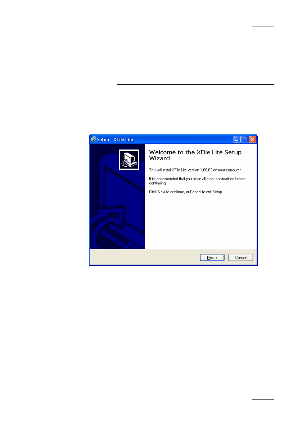 Configuration, Software installation | EVS Xfile Version 1.01 - December 2006 User Manual User Manual | Page 4 / 42