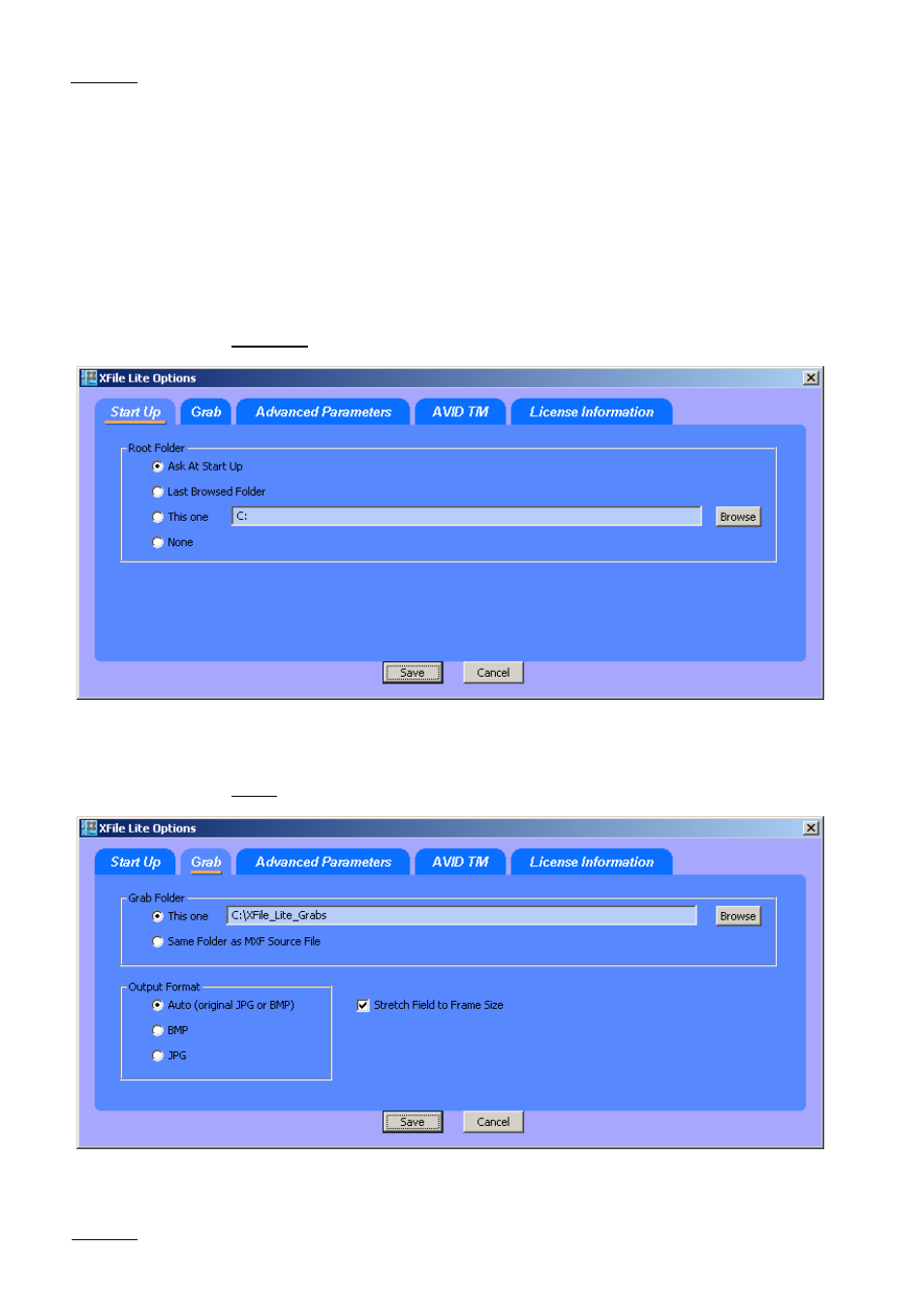 System configuration | EVS Xfile Version 1.01 - December 2006 User Manual User Manual | Page 7 / 42