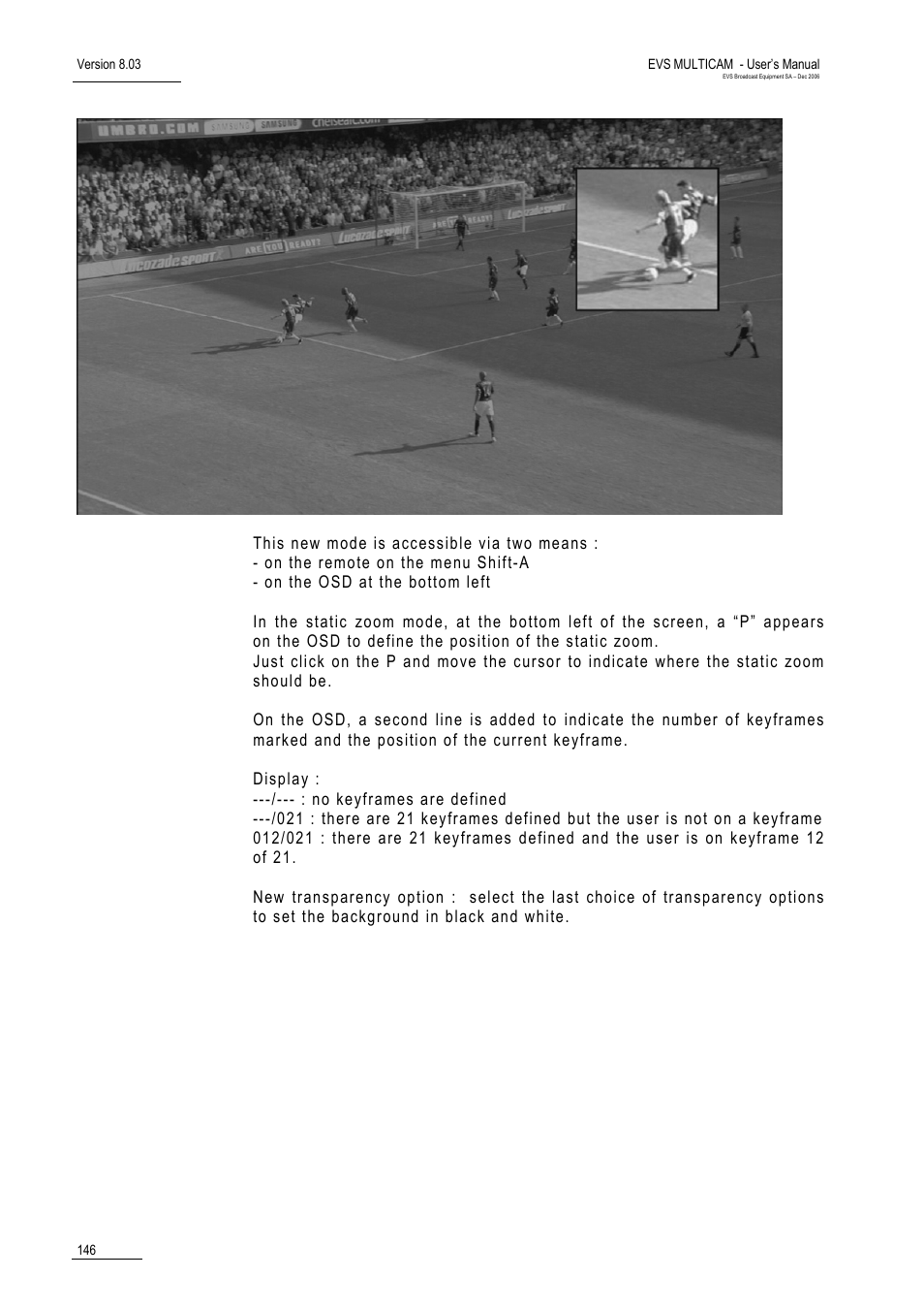 EVS MulticamLSM Version 8.03 - Dec 2006 User's Manual User Manual | Page 148 / 156