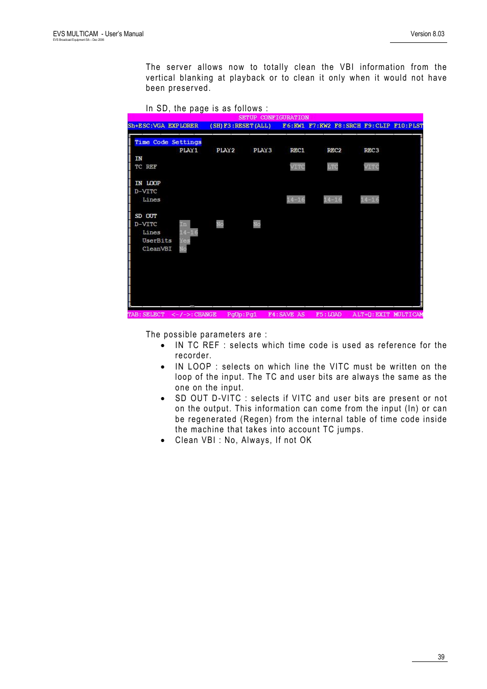EVS MulticamLSM Version 8.03 - Dec 2006 User's Manual User Manual | Page 41 / 156