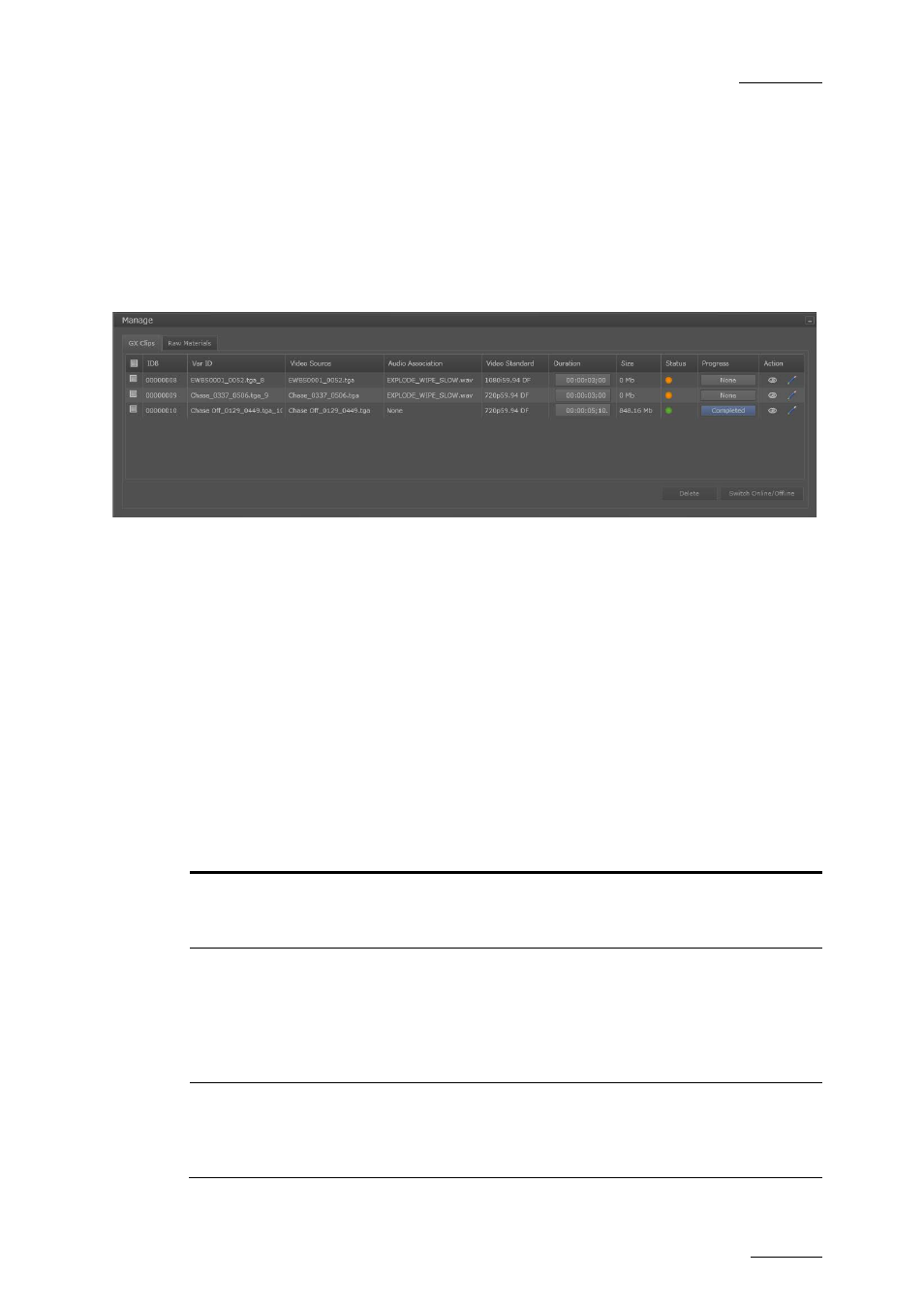 4 managing gx clips, 1 gx clips tab, 2 fields in the gx clips tab | Managing gx clips, Gx clips tab, Fields in the gx clips tab, On 5.4.2, E 37, On 5.4 ‘managing gx clips, 1 gx | EVS GX Version 1.00 - February 2011 User’s Manual User Manual | Page 43 / 66