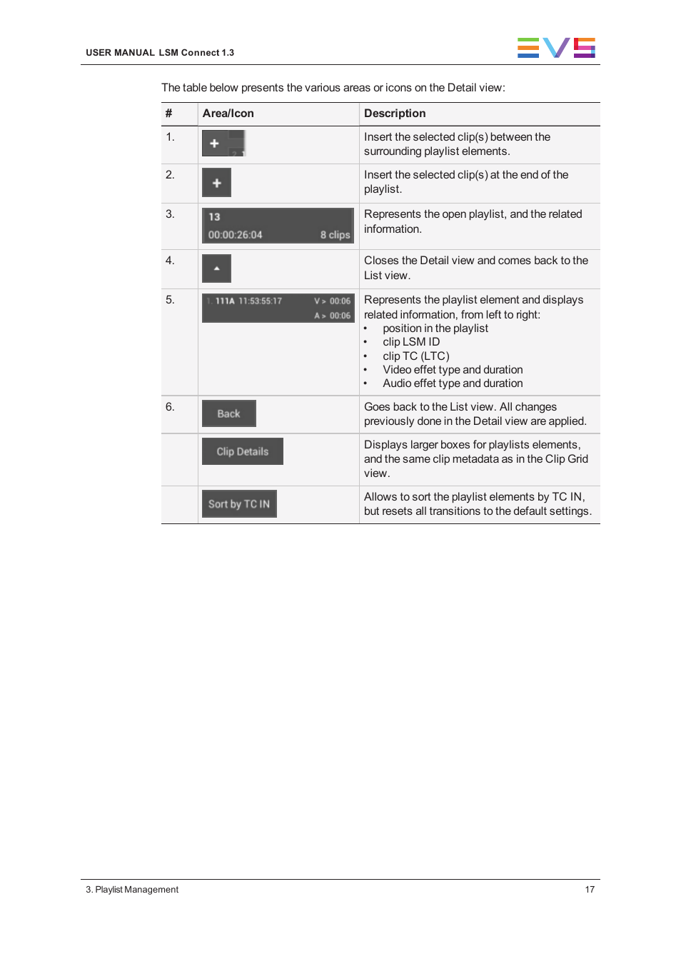 EVS LSM Connect User Manual | Page 23 / 32