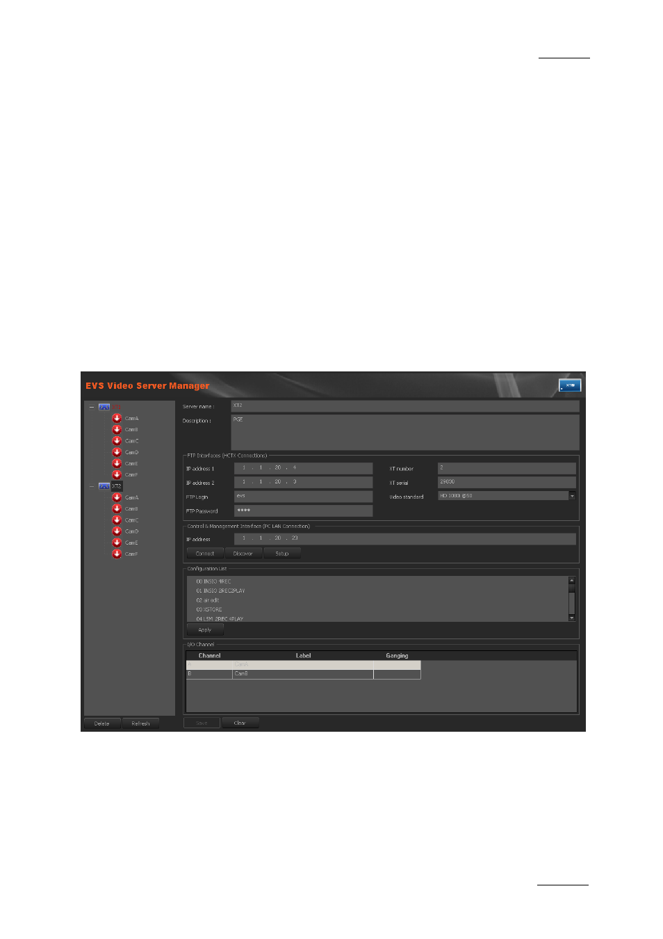 3 evs video server, 1 introduction, Evs video server | Introduction, Ntroduction | EVS XEDIO Manager Version 3.1 - January 2011 User Manual User Manual | Page 28 / 134