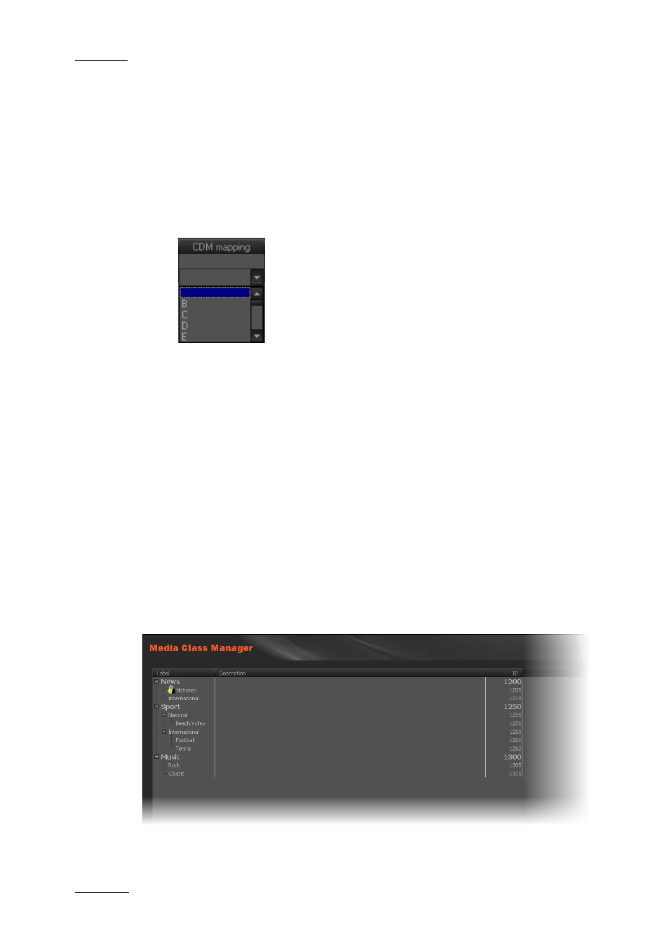 4 setting the cdm encoder mapped drive, 3 class manager, 1 introduction | Setting the cdm encoder mapped drive, Class manager, Introduction, Etting the, Ncoder, Apped, Rive | EVS XEDIO Manager Version 3.1 - January 2011 User Manual User Manual | Page 43 / 134