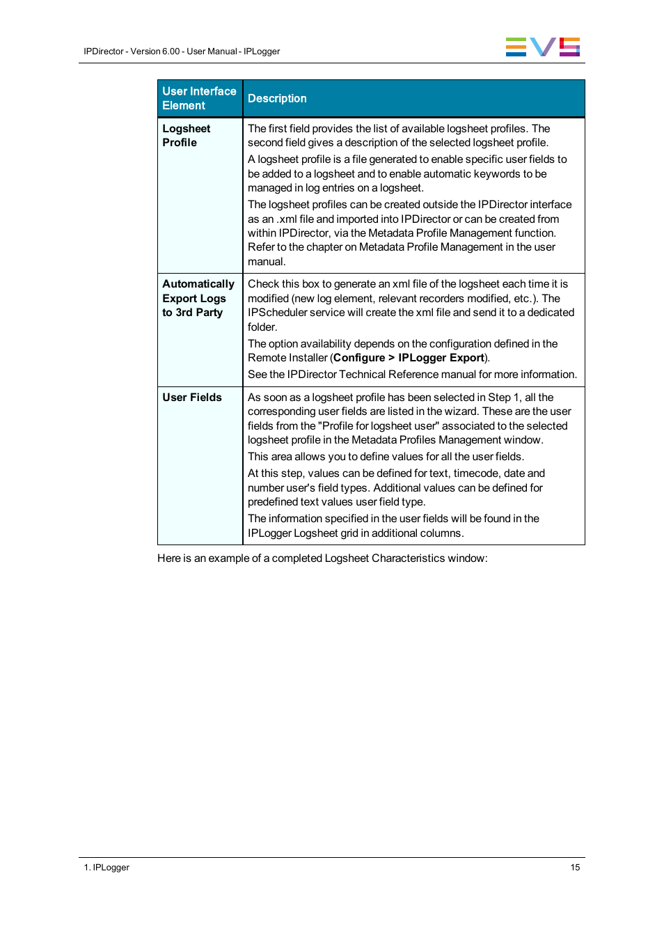 EVS IPDirector Version 6.0 - November 2012 Part 2 User's Manual User Manual | Page 25 / 92