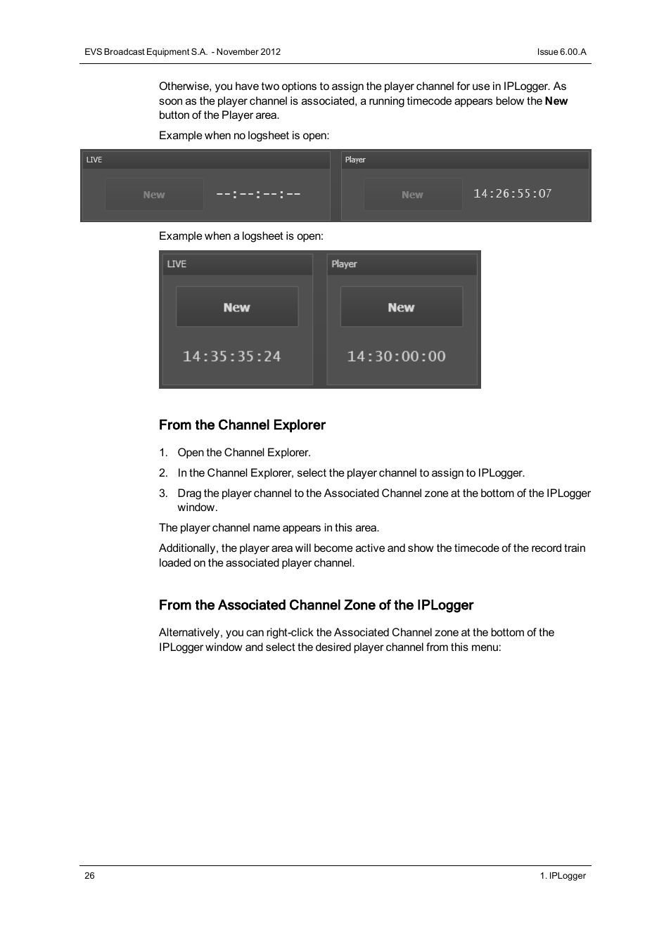 EVS IPDirector Version 6.0 - November 2012 Part 2 User's Manual User Manual | Page 36 / 92