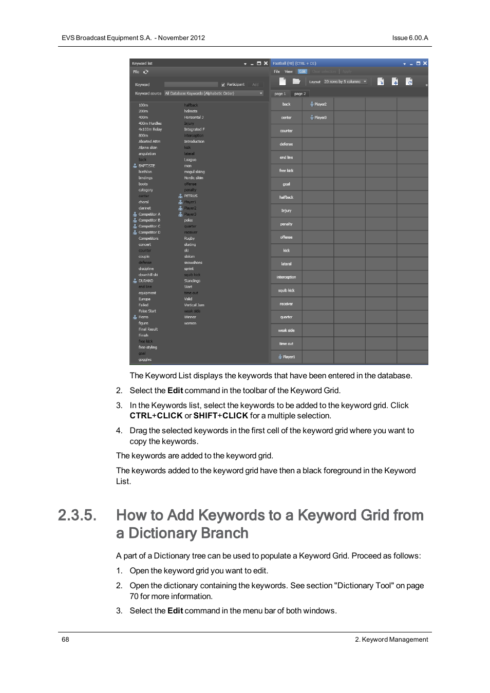 EVS IPDirector Version 6.0 - November 2012 Part 2 User's Manual User Manual | Page 78 / 92
