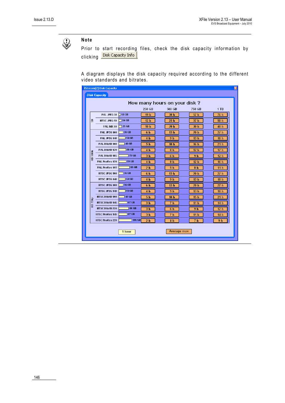 EVS Xfile Version 2.13 - July 2010 User Manual User Manual | Page 155 / 192