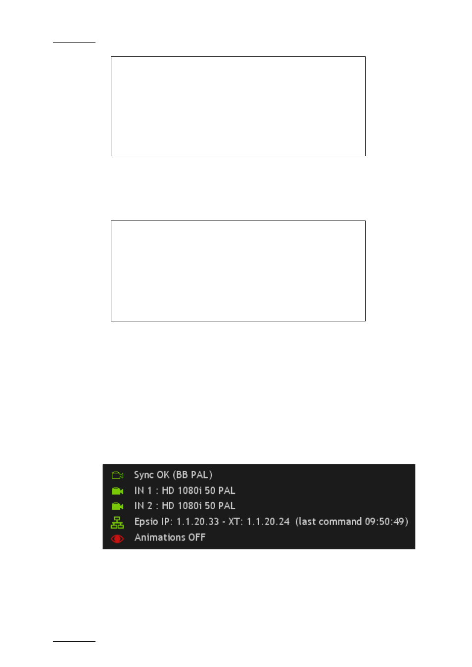 EVS EPSIO Version 1.63 - May 2011 User's Manual User Manual | Page 20 / 73