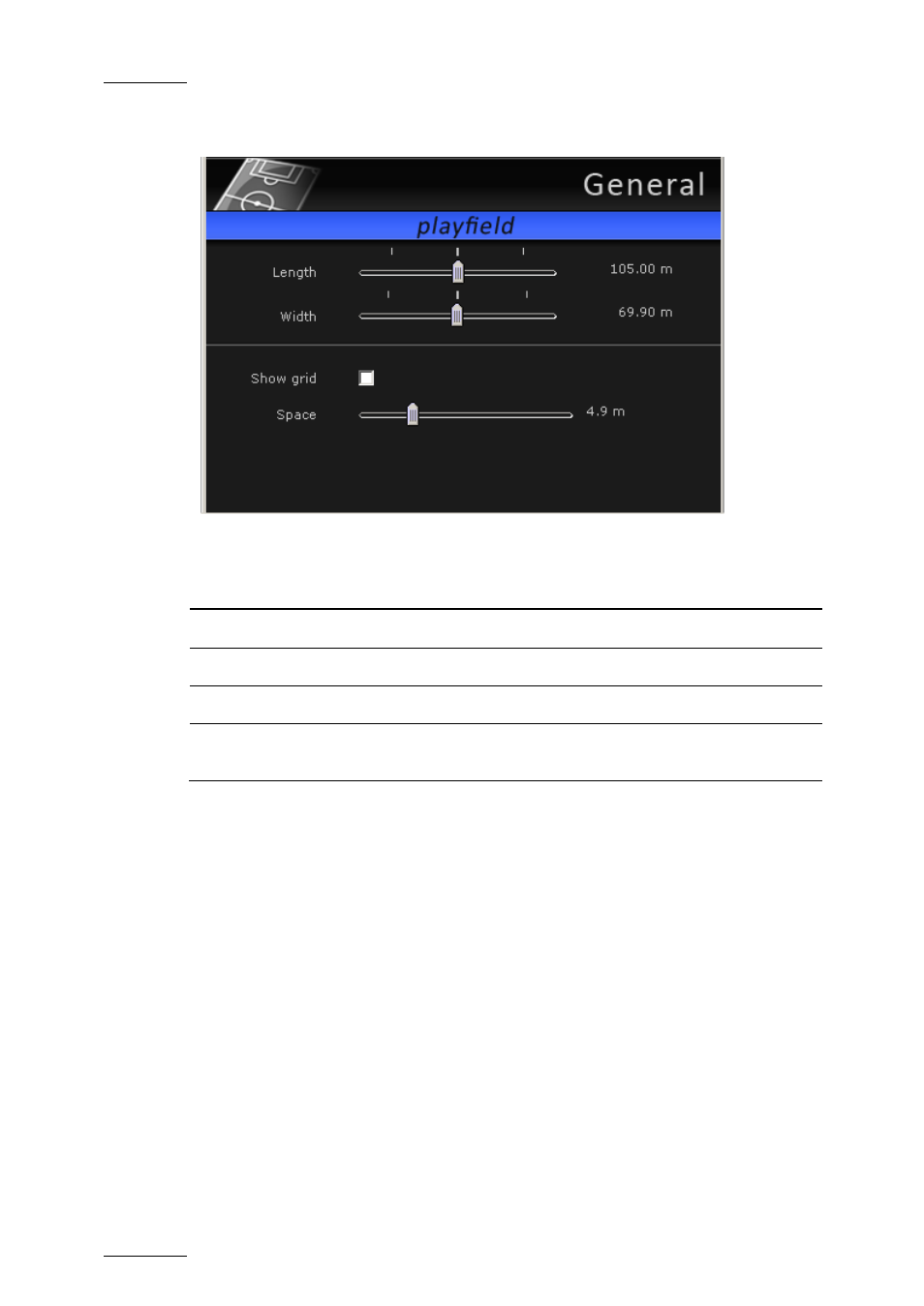 General area | EVS EPSIO Version 1.63 - May 2011 User's Manual User Manual | Page 28 / 73