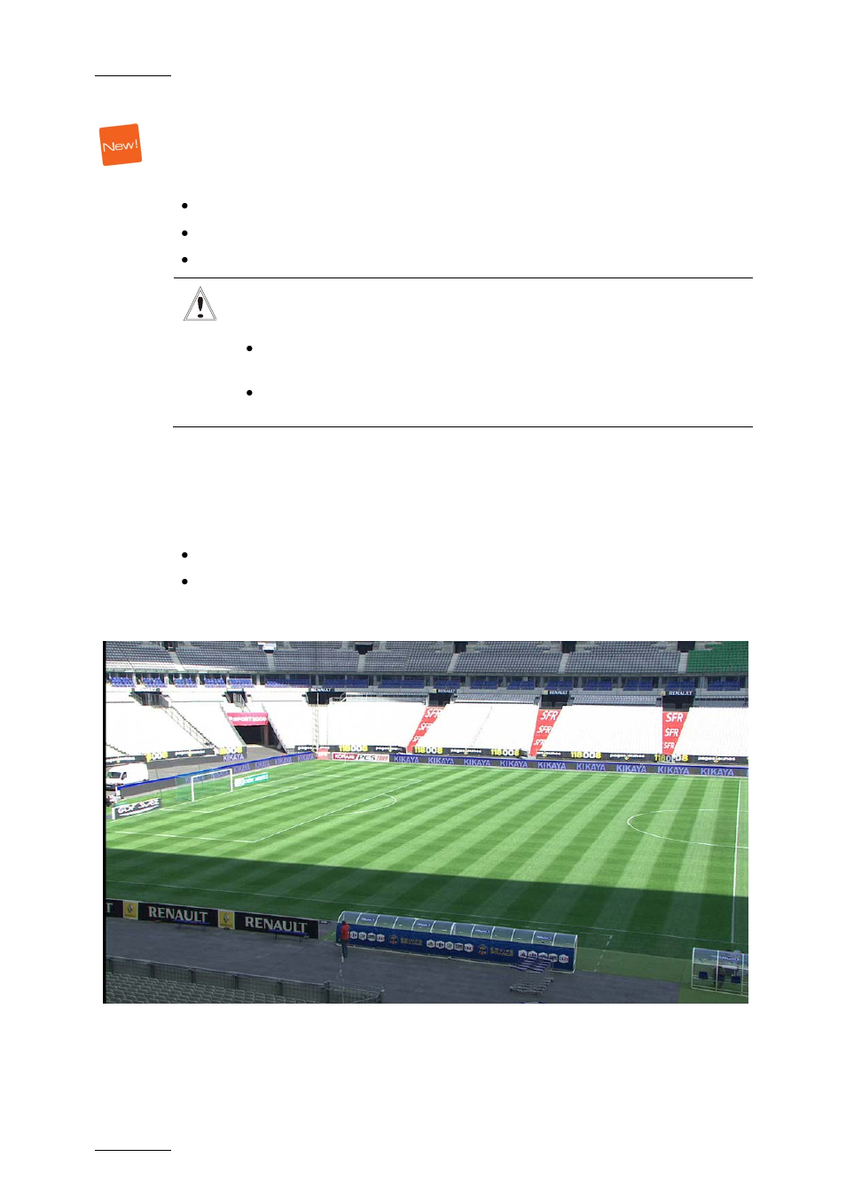 Main camera calibration, Goal area calibration | EVS EPSIO Version 1.63 - May 2011 User's Manual User Manual | Page 34 / 73