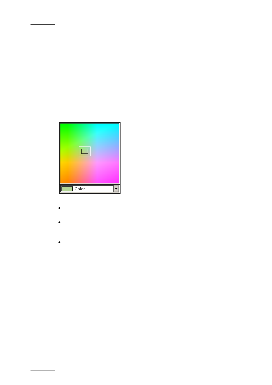 3 chroma key parameters, Representation of the chroma key in epsio, Representation of the chroma key on the monitor | Chroma key parameters, Hroma, Arameters | EVS EPSIO Version 1.63 - May 2011 User's Manual User Manual | Page 48 / 73