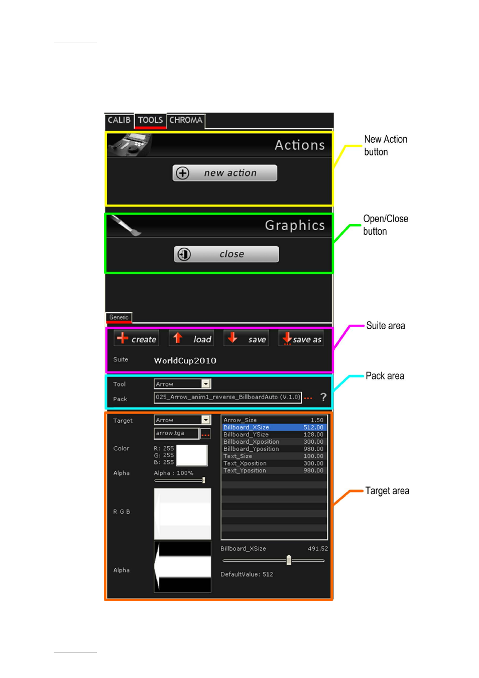 2 tools tab, Tab overview, Tools tab | 2 ‘tools tab | EVS EPSIO Version 1.63 - May 2011 User's Manual User Manual | Page 58 / 73