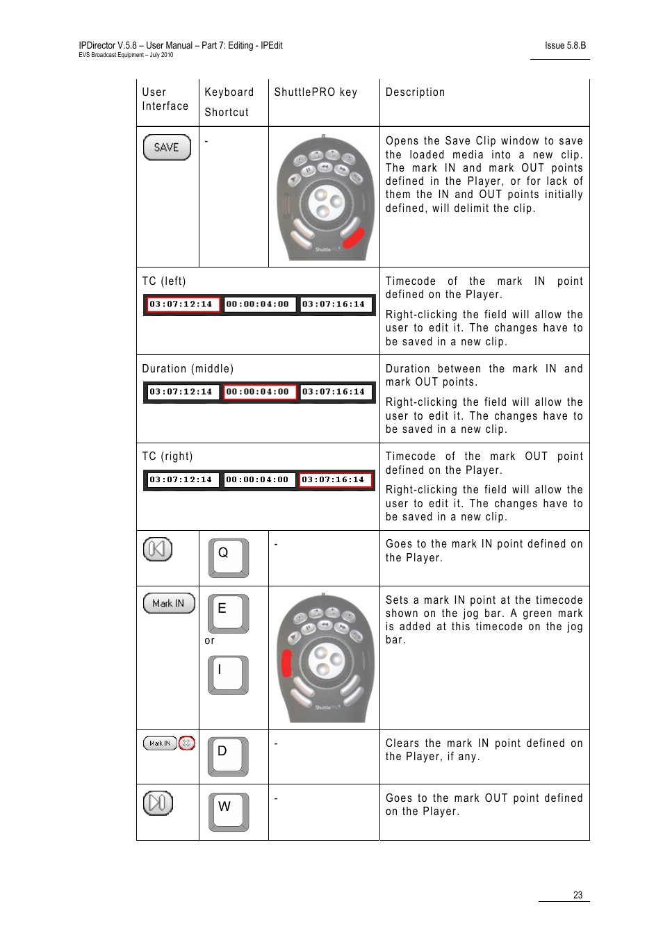 EVS IPDirector Version 5.8 - July 2010 Part 7 User's Manual User Manual | Page 36 / 229
