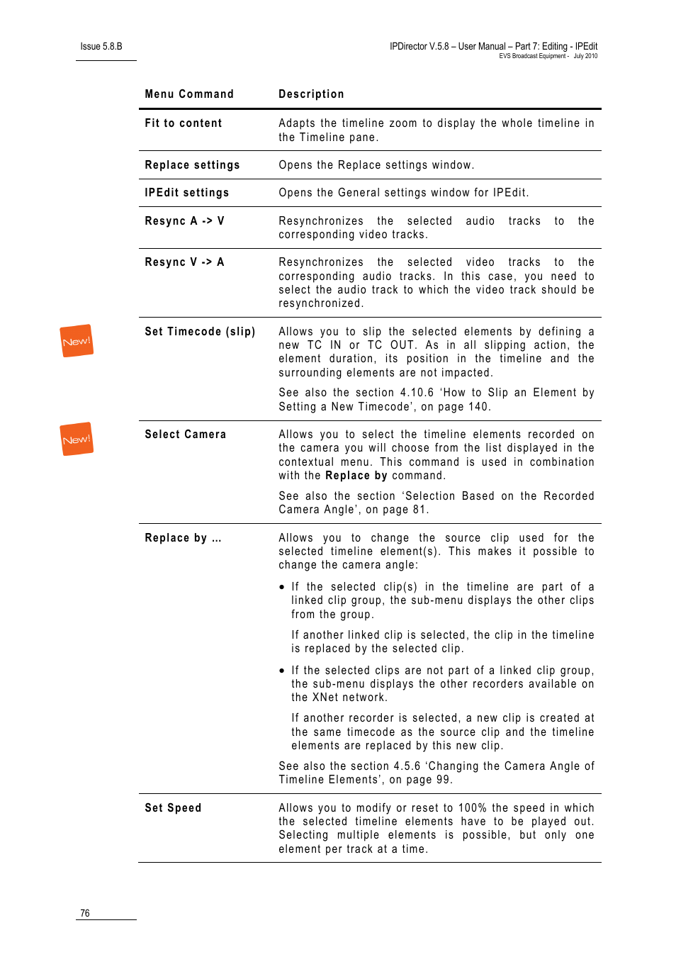 EVS IPDirector Version 5.8 - July 2010 Part 7 User's Manual User Manual | Page 89 / 229