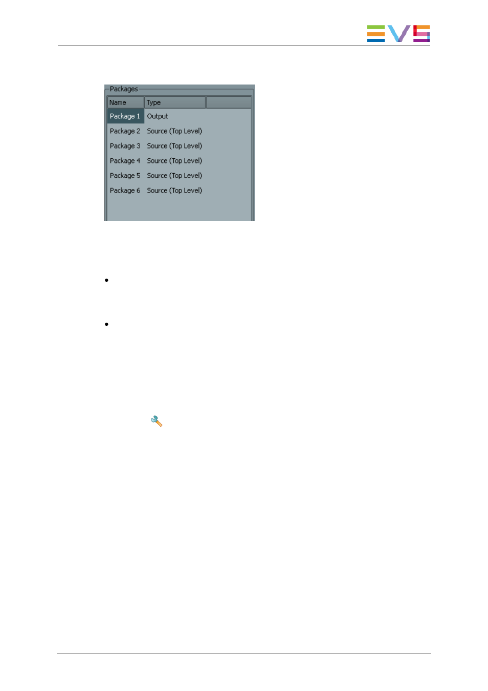 File packages, 2 file packages | EVS OpenCube MXFTK Version 2.6 - October 2013 User Manual User Manual | Page 21 / 42