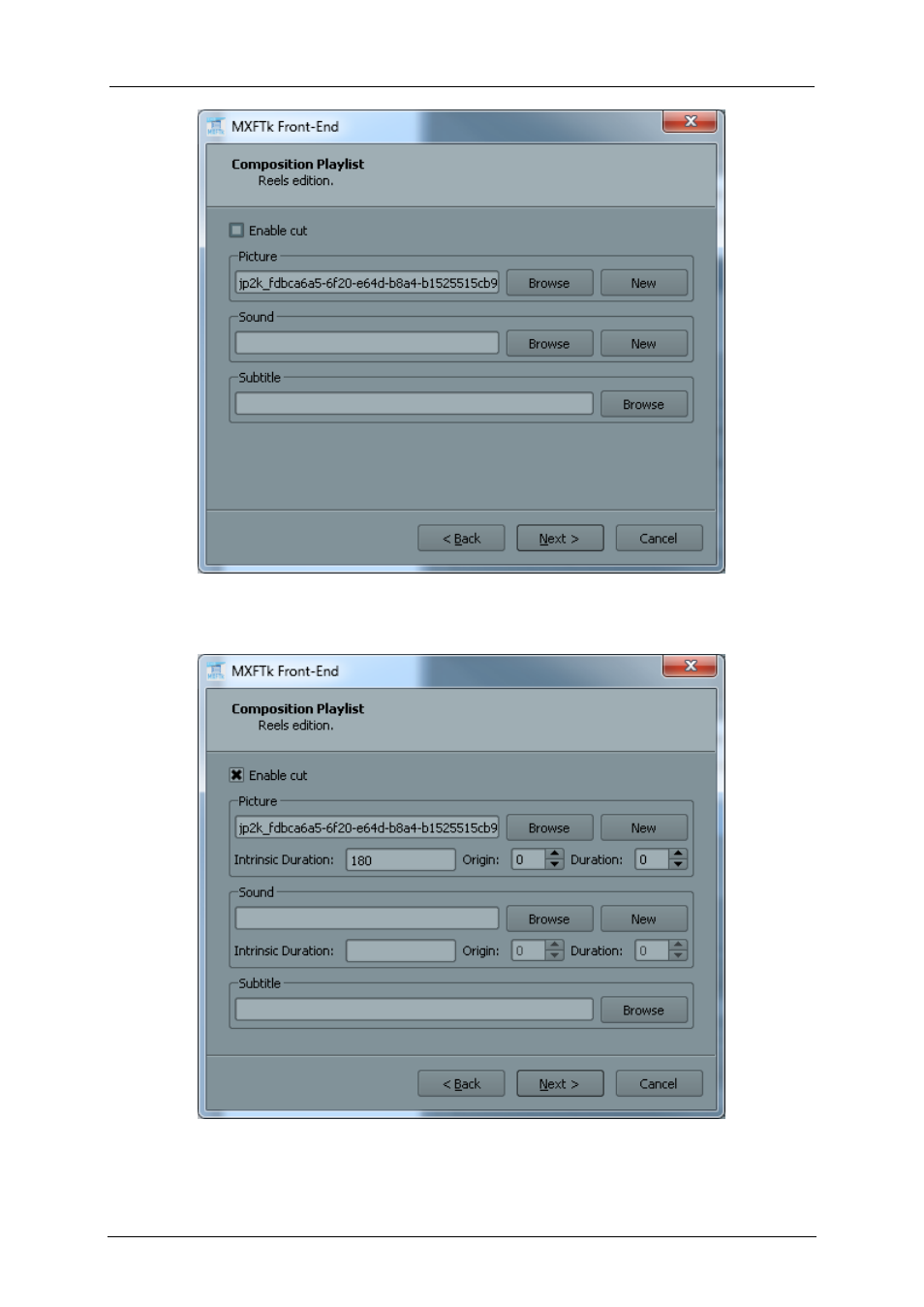 EVS OpenCube MXFTK Version 2.6 - October 2013 User Manual User Manual | Page 32 / 42