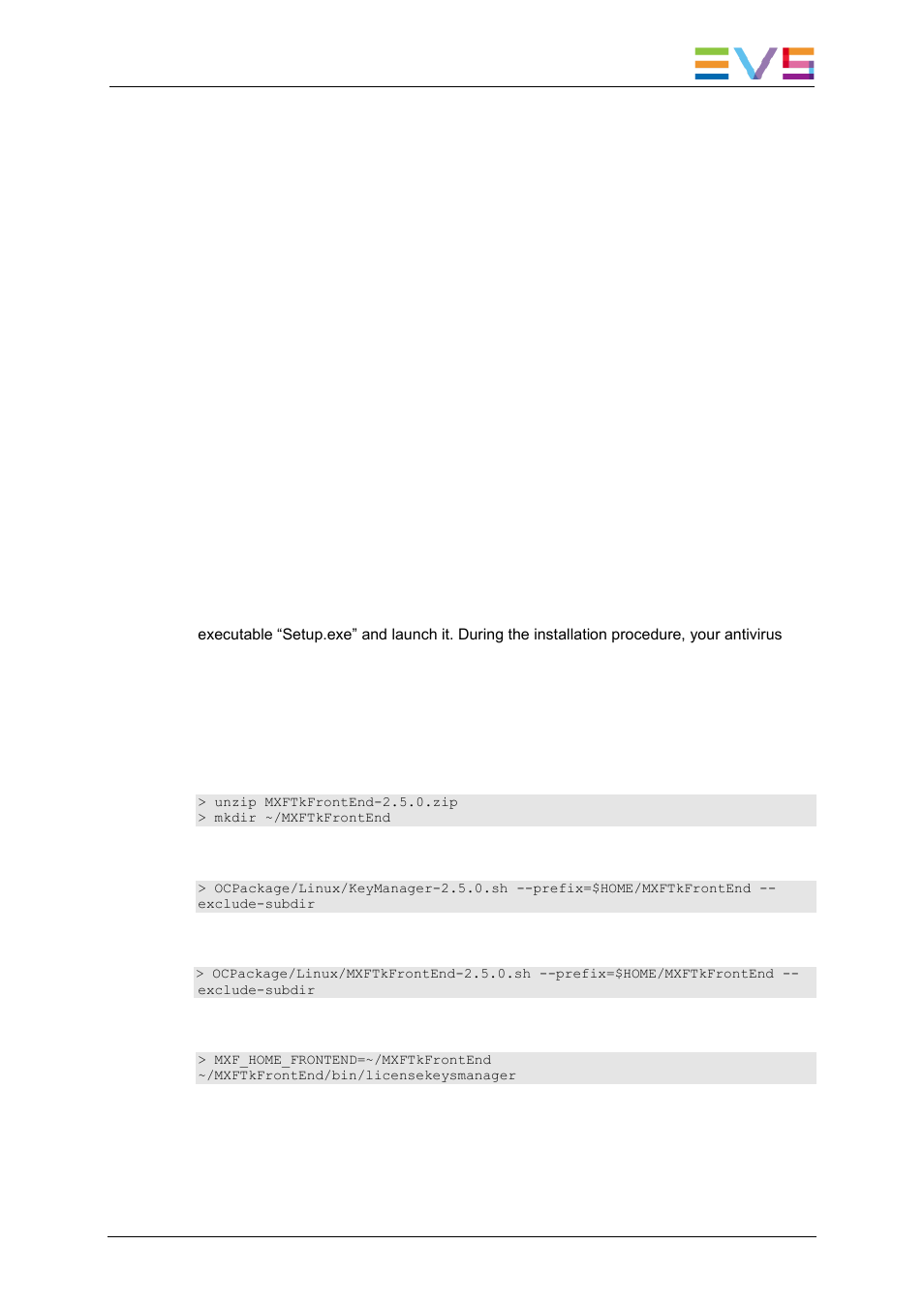 Preliminaries, Mxf file format, Opencube mxftk® front-end installation | Windows platform, Linux platform, 1 mxf file format, 2 opencube mxftk® front-end installation, 1 windows platform, 2 linux platform | EVS OpenCube MXFTK Version 2.6 - October 2013 User Manual User Manual | Page 9 / 42