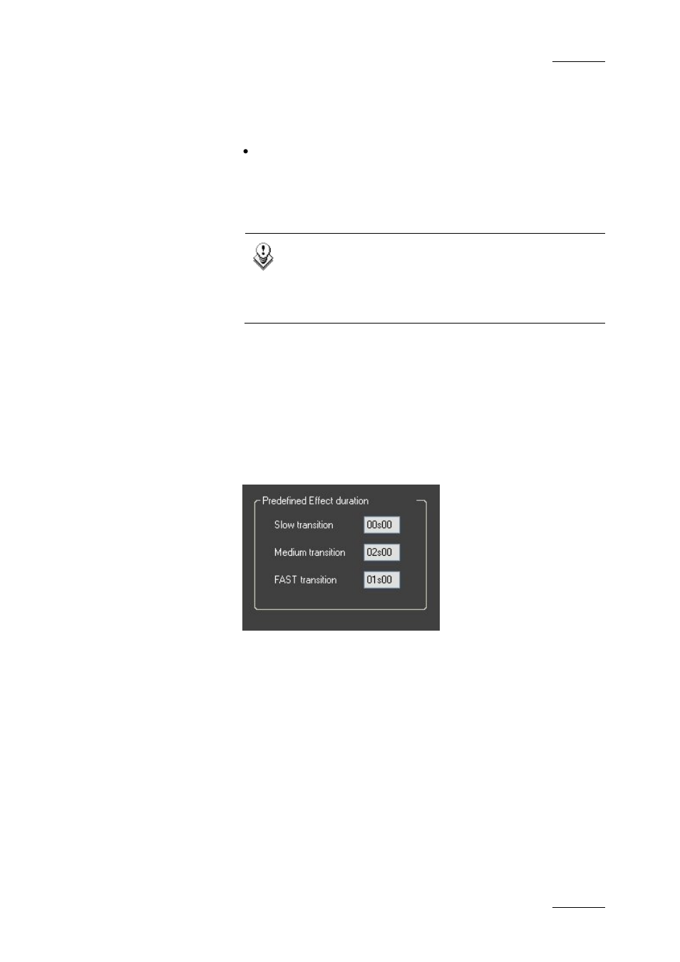 4 play-list – predefined values settings, Predefined effect duration, Predefined audio swap configuration | Play-list – predefined values settings, 175 fo | EVS IPDirector Version 4.3 - October 2007 Part 3 User's Manual User Manual | Page 188 / 204