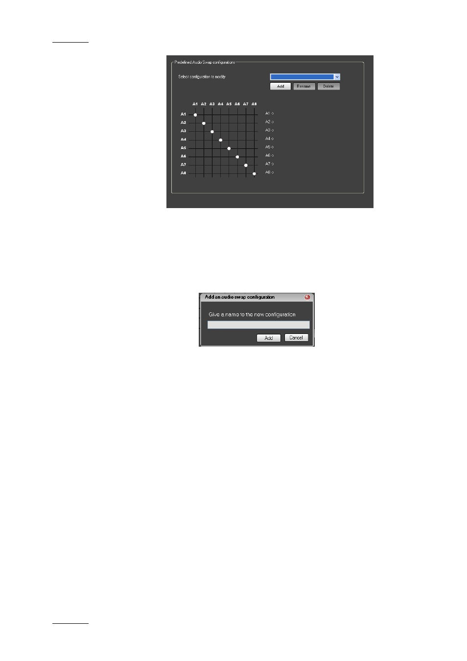 How to add a predefined configuration | EVS IPDirector Version 4.3 - October 2007 Part 3 User's Manual User Manual | Page 189 / 204
