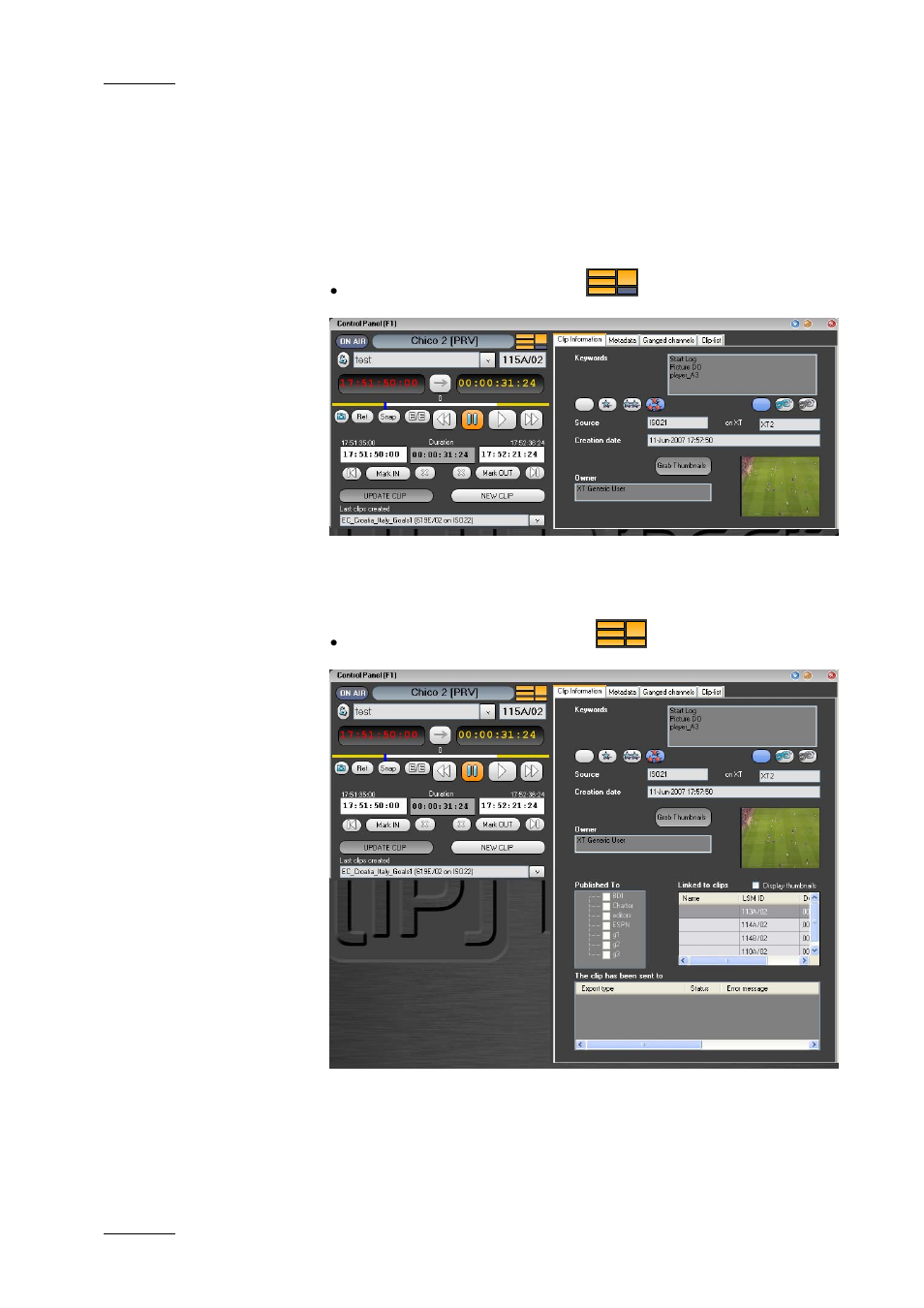Full view | EVS IPDirector Version 4.3 - October 2007 Part 3 User's Manual User Manual | Page 45 / 204