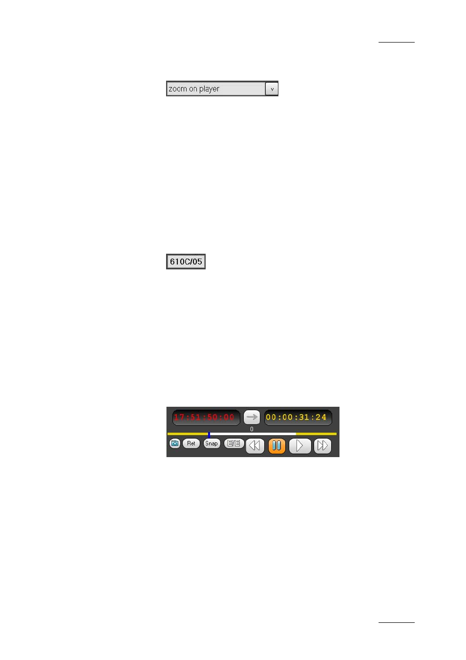 5 loaded media field, 6 lsm id field, 5 transport functions pane | Loaded media field, Lsm id field, Transport functions pane, 5 “transport functions pane, 6 lsm | EVS IPDirector Version 4.3 - October 2007 Part 3 User's Manual User Manual | Page 50 / 204