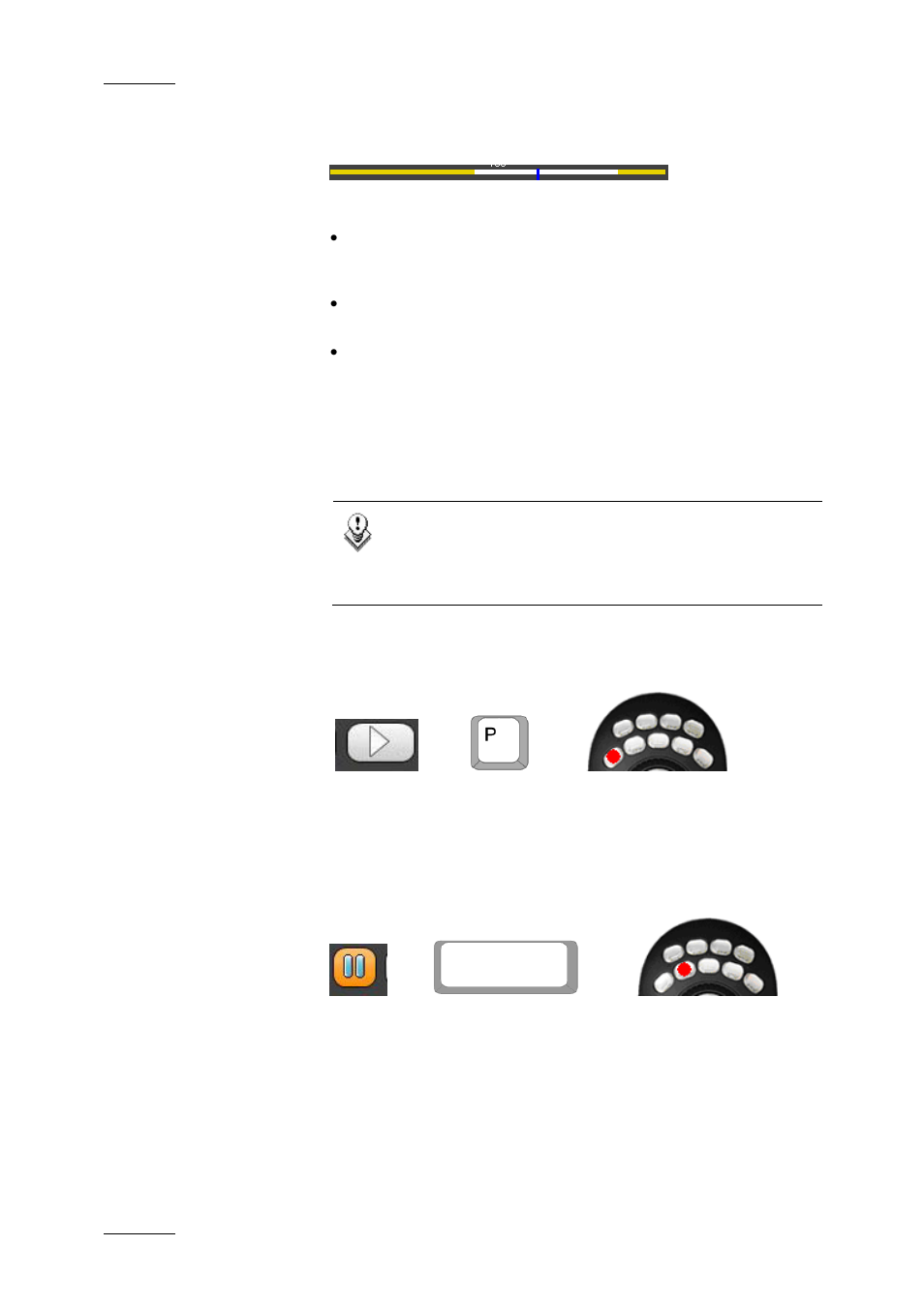 7 jog bar, 8 play icon, 9 pause icon | Jog bar, Play icon, Pause icon, Og bar, Ause | EVS IPDirector Version 4.3 - October 2007 Part 3 User's Manual User Manual | Page 55 / 204