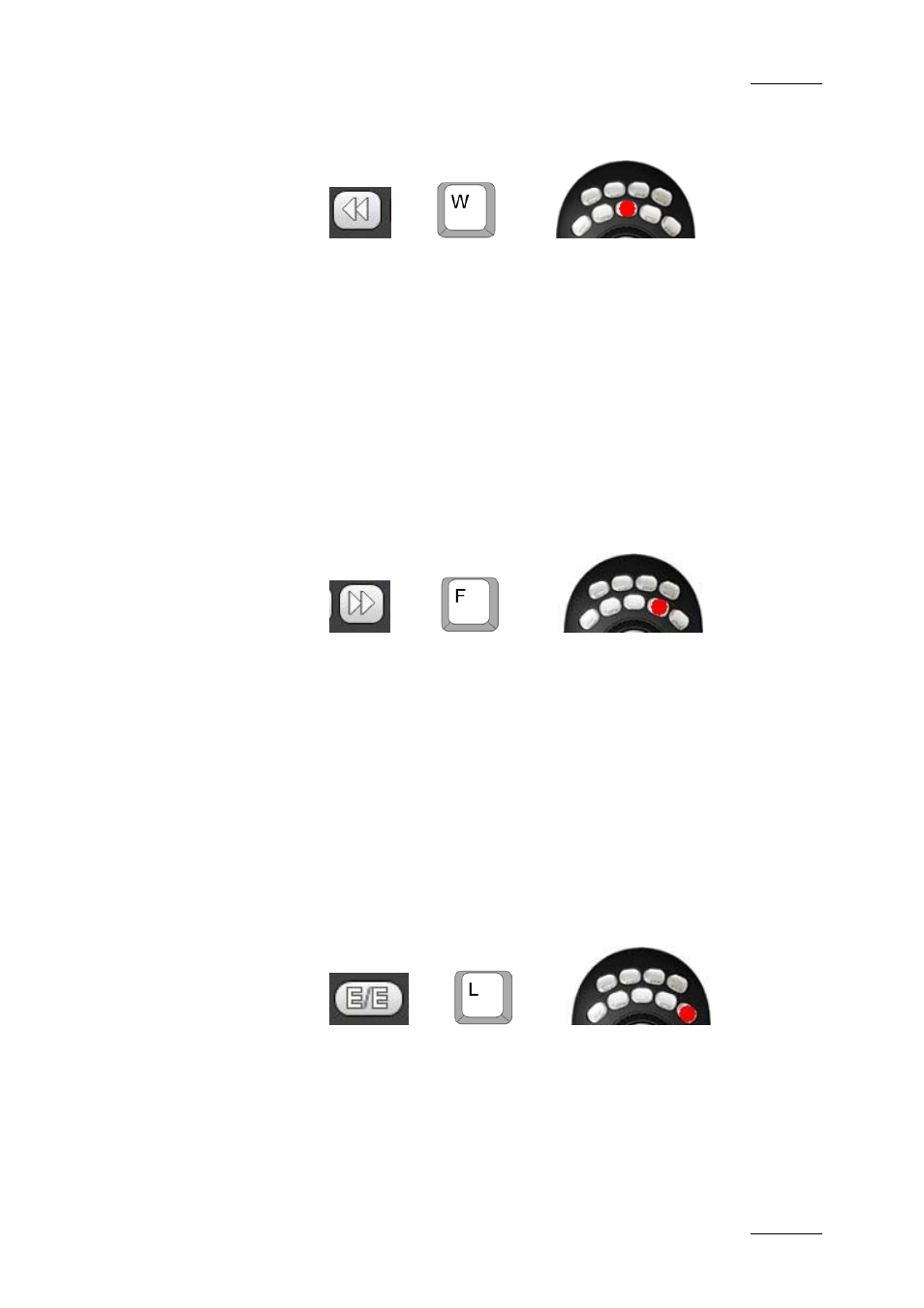10 fast rewind icon, 11 fast forward icon, 12 e/e icon | Fast rewind icon, Fast forward icon, E/e icon, 10 f, 11 f, 12 e/e | EVS IPDirector Version 4.3 - October 2007 Part 3 User's Manual User Manual | Page 56 / 204