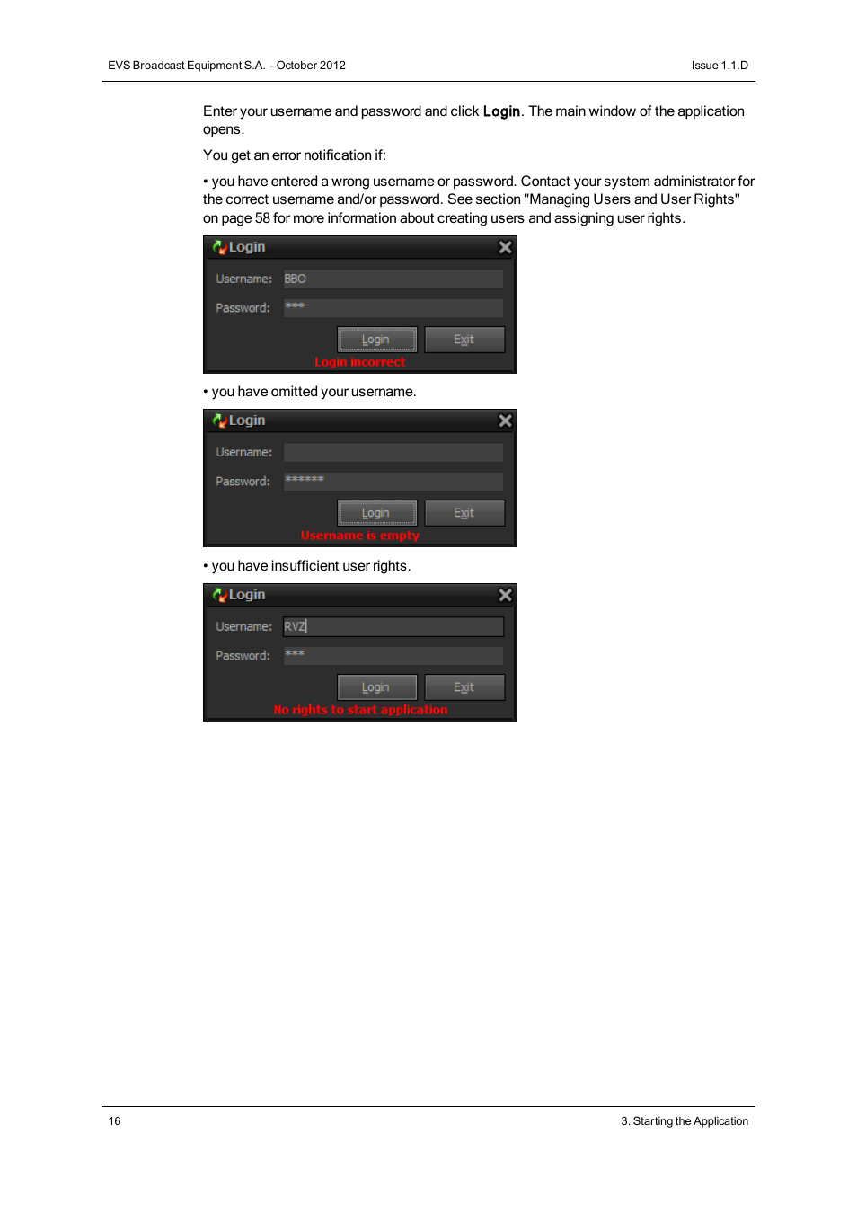EVS IP2Archive Deep Archive Sync Version 1.1 - October 2012 User Manual User Manual | Page 21 / 66