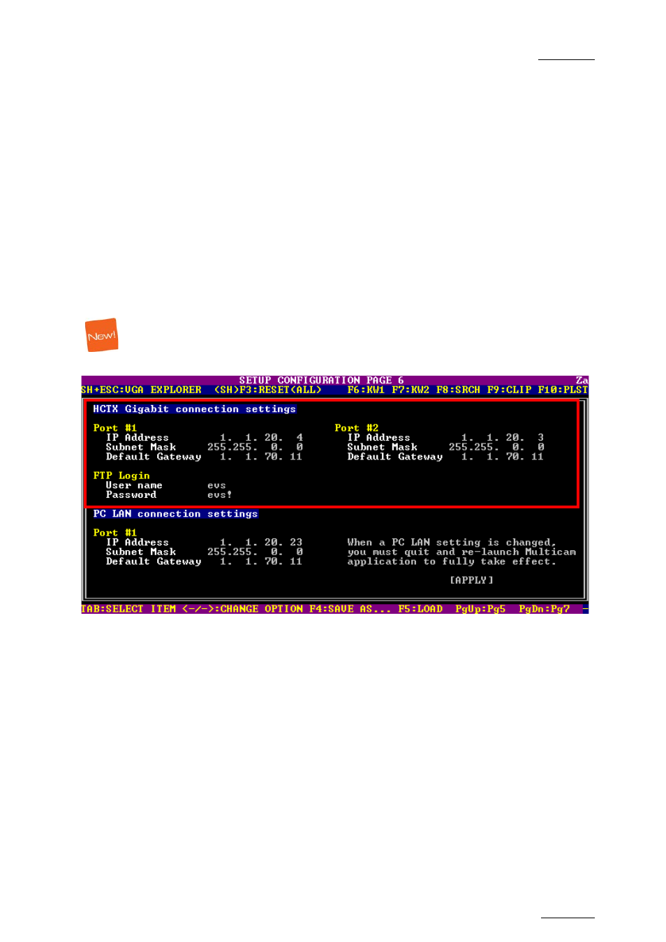 1 introduction, Introduction, N 2.8 ‘hctx | Gigabit connection settings, Ge 29, 8 hctx gigabit connection settings (page 6), Ntroduction | EVS MulticamLSM Version 10.04 - January 2011 Configuration Manual User Manual | Page 37 / 98