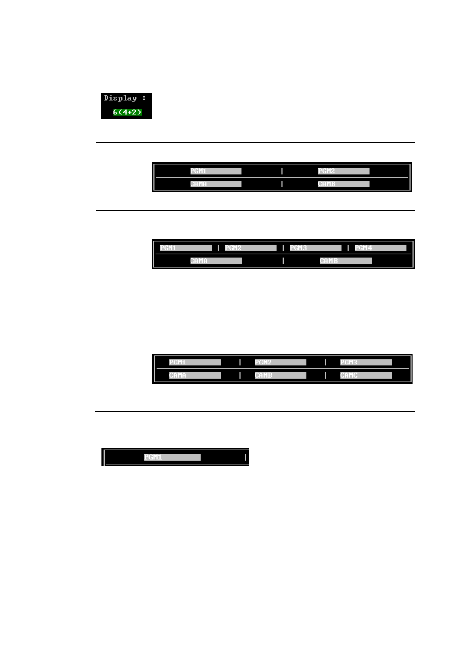Displayed channels, Audio monitoring settings | EVS MulticamLSM Version 10.04 - January 2011 Configuration Manual User Manual | Page 47 / 98